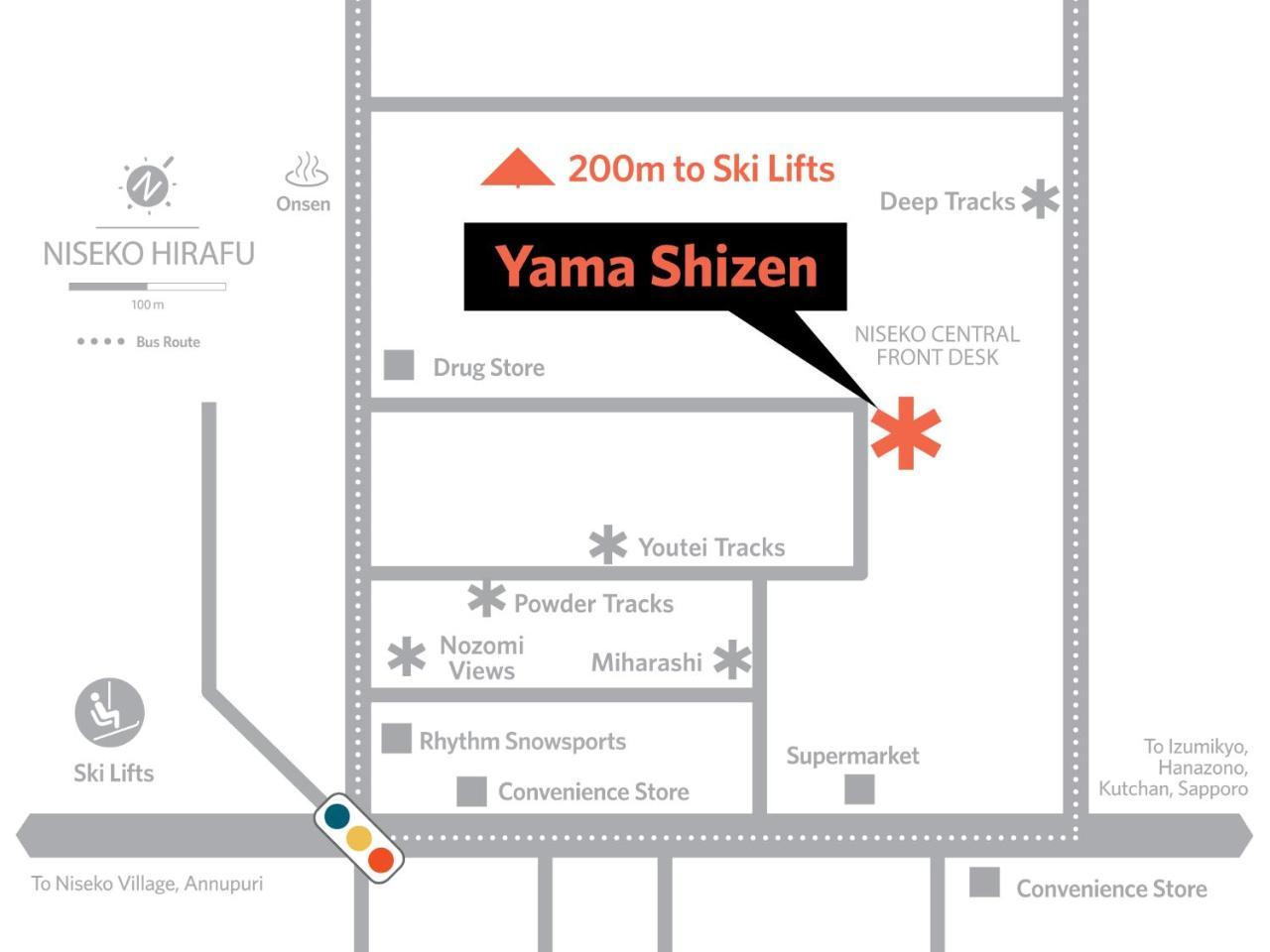 Niseko Central - Yama Shizen Kutchan Exteriör bild